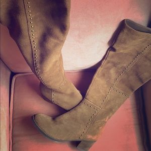 Suede Lord and Taylor- Design Lab boots